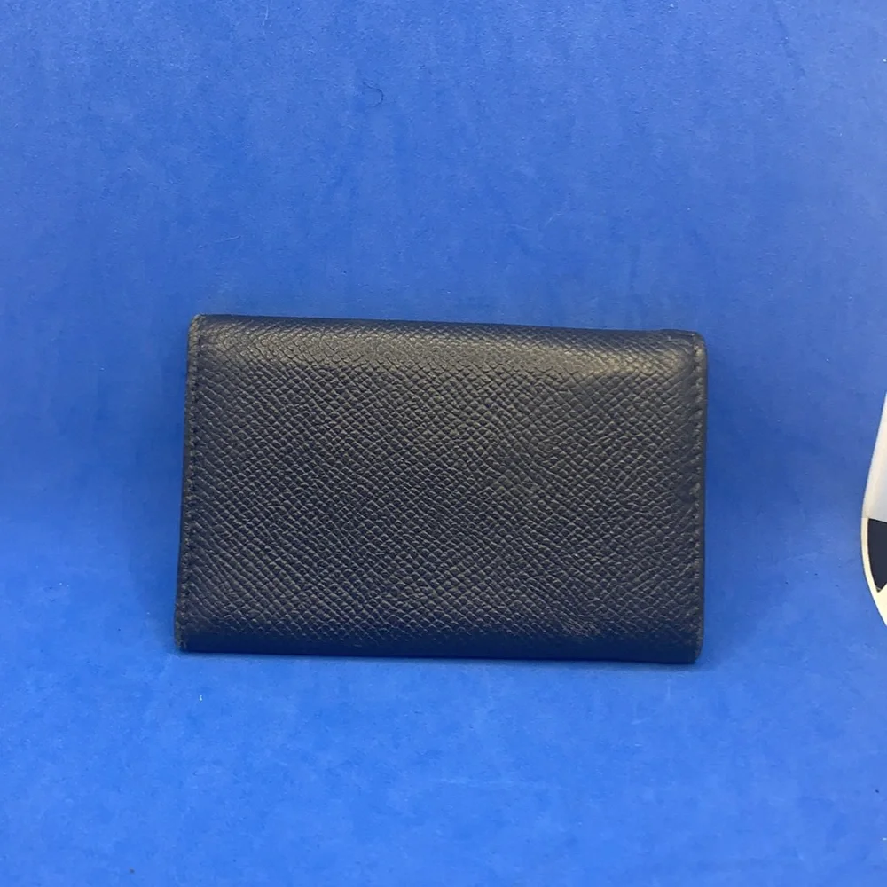 Bulgari‎ leather trifold key-holder wallet vintage